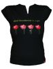 Camiseta amapolas chica (Cuello Mao Talla L)